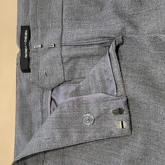 Amanda + Chelsea Size 6 Medium Gray Trousers, Gently Used Condition - Picture 11 of 14